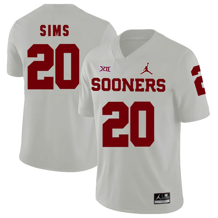 Oklahoma Sooners 20 Billy Sims White College Football Jersey Dzhi,We sell and wholesale Oklahoma Sooners 20 Billy Sims White College Football Jersey Dzhi on line form chian!